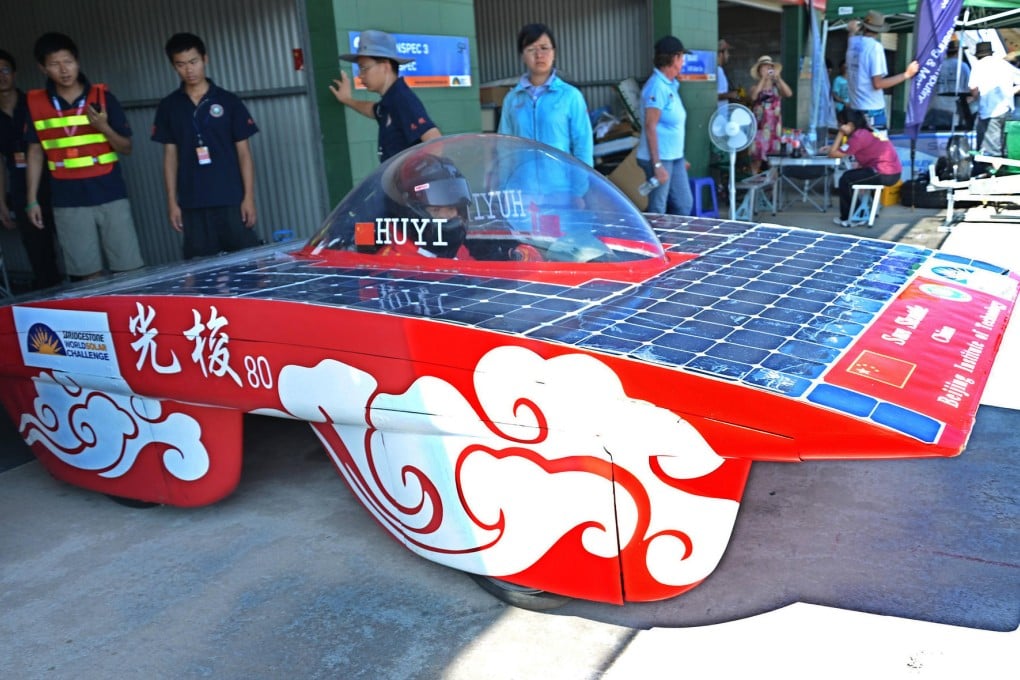 The Sun Shuttle was designed by a team from the Beijing Institute of Technology. Photo: SCMP