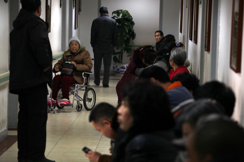 Beijing has promised to make health care spending a national priority. Photo: Reuters
