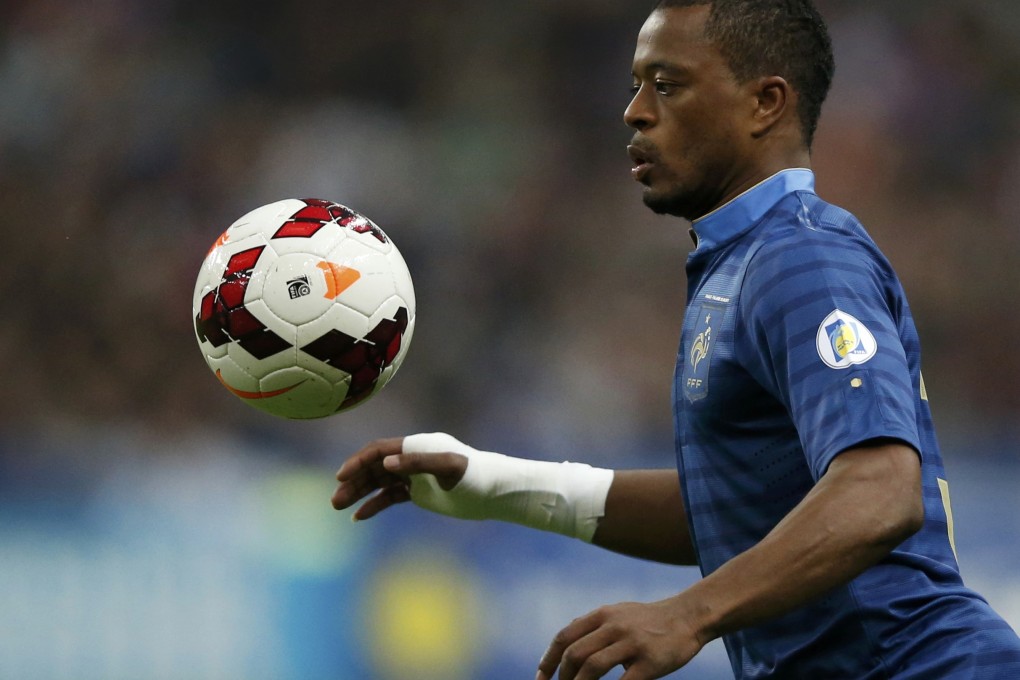 Patrice Evra has put his team on shaky ground again, less than a month before the November 15 and 19 World Cup play-off ties. Photo: Reuters