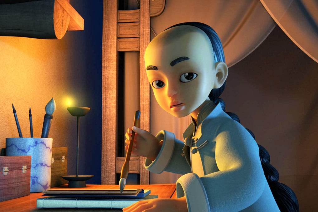 Clip from When Mao Zedong was Young. Photo: SCMP