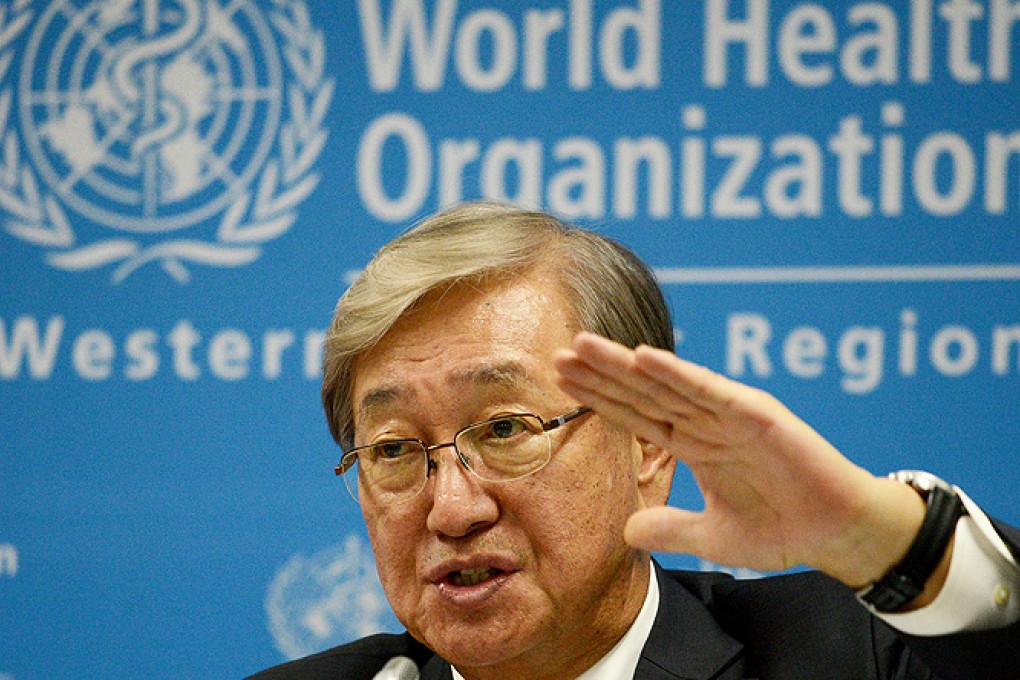 Western Pacific WHO director Shin Young-soo. Photo: AFP