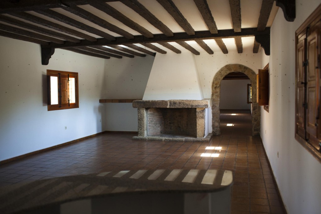 The empty "La Ruda y el Moro" hunting lodge. Photo: Bloomberg