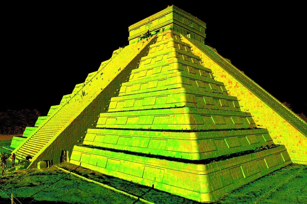 CyArk's version of the Chichen Itza, in Mexico. Photo: AP