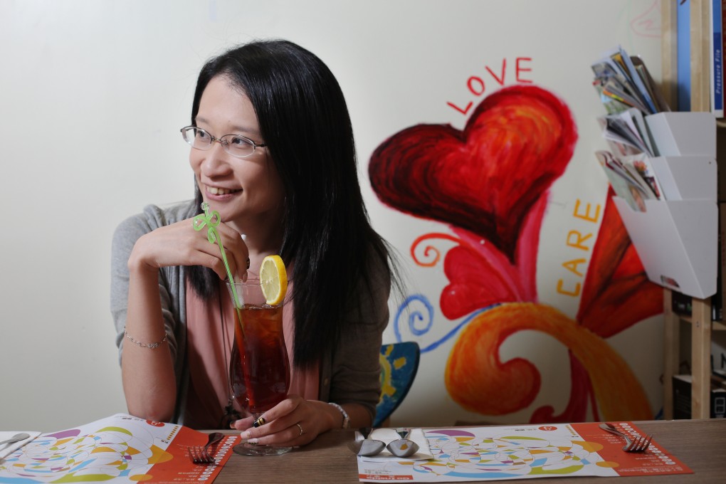 Gladys Law Chung-yan, Marketing Director of Go Inside cafe in Hung Hom Photo: Paul Yueng