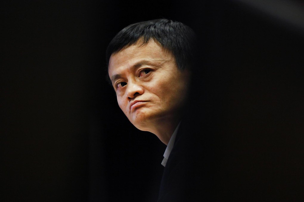 Jack Ma, chairman of Alibaba, and his team are talking with the London Stock Exchange. Photo: Reuters