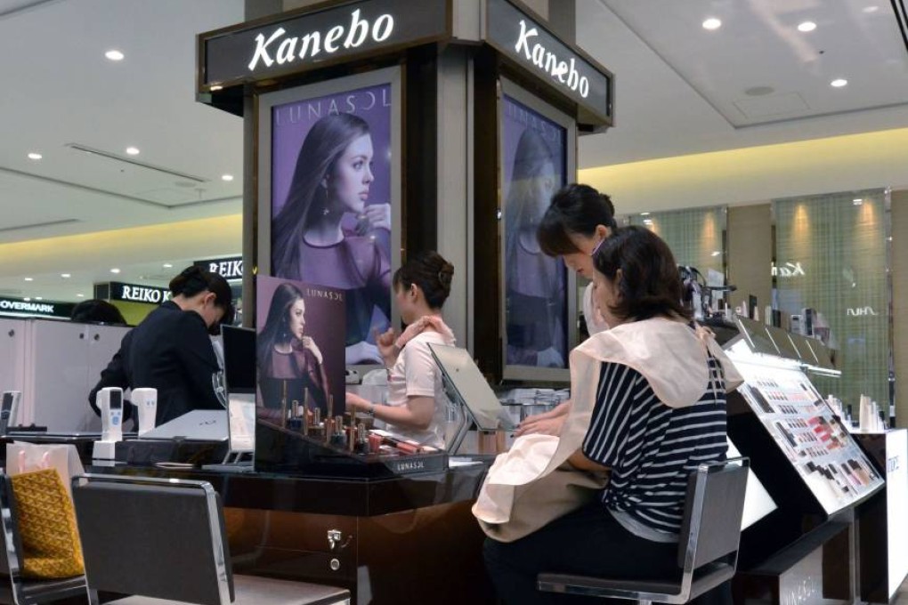 Japanese cosmetics maker Kanebo has received 15,192 complaints from Japan from users of products containing whitening chemical Rhododenol. Photo: AFP