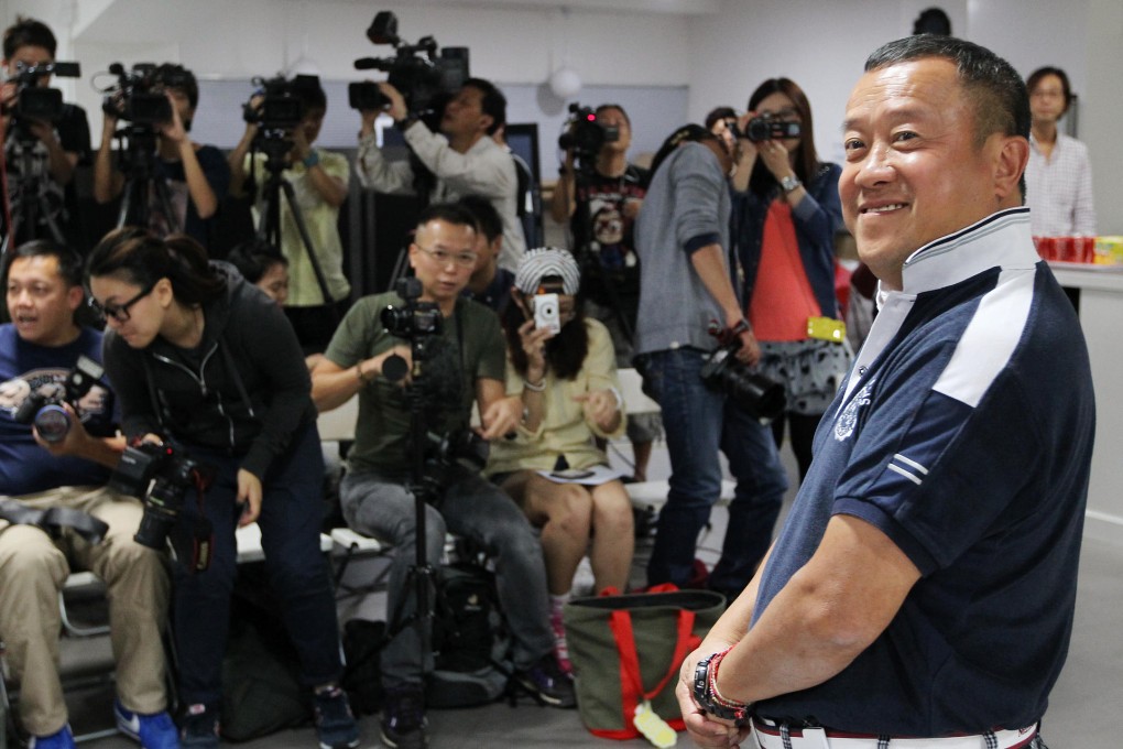TVB host Eric Tsang stepped down from the Performing Artistes Guild to protect it from negative comments. Photo: Sam Tsang
