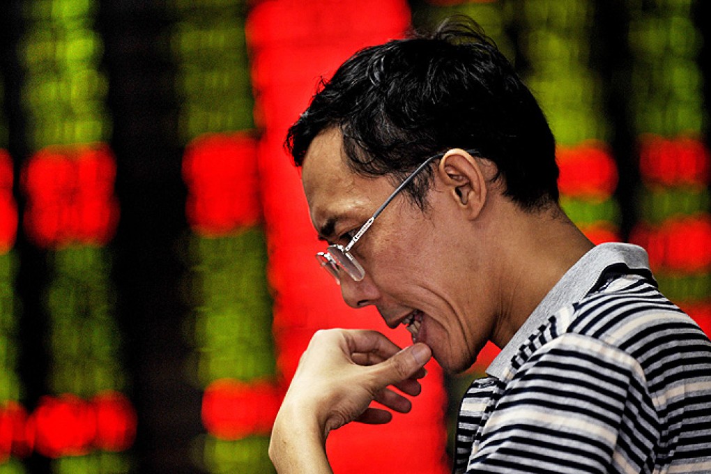 Asian stock markets surrendered early gains on Wednesday on fears of tighter policy in China. Photo: AFP
