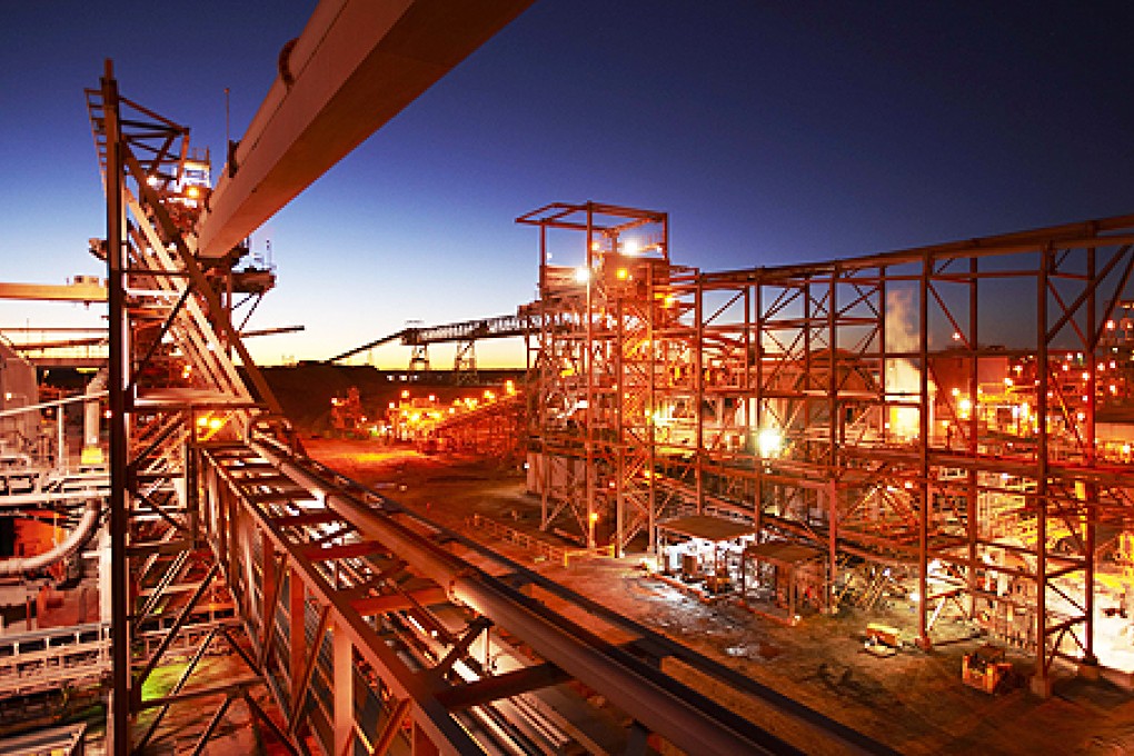 BHP Billiton's Olympic Dam copper mine in South Australia. Photo: AFP