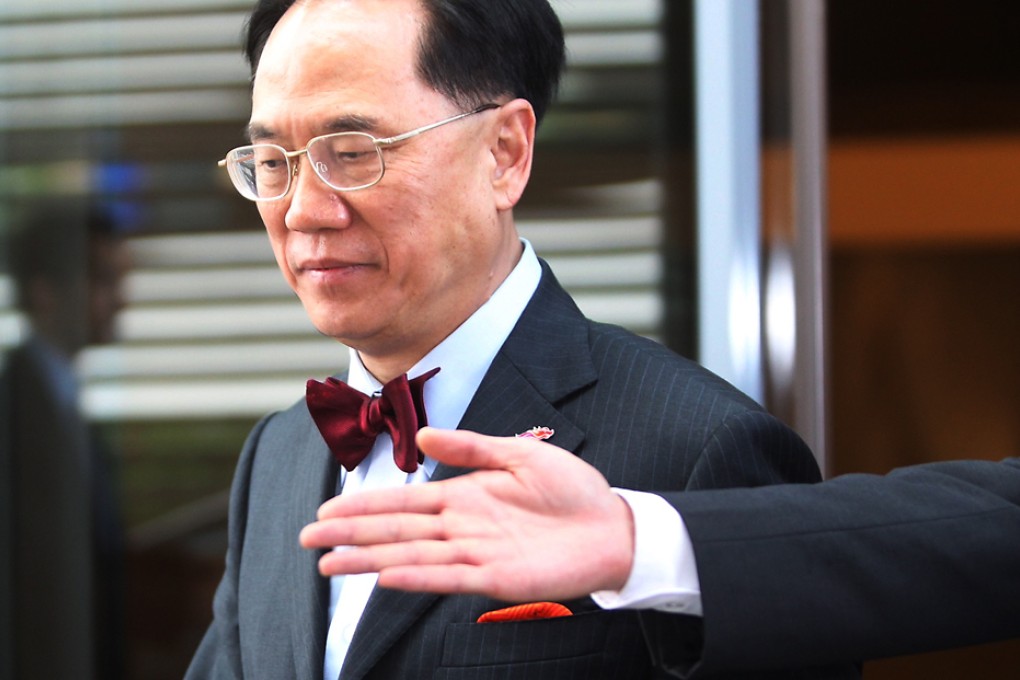 Donald Tsang Yam-kuen. Photo: K. Y. Cheng