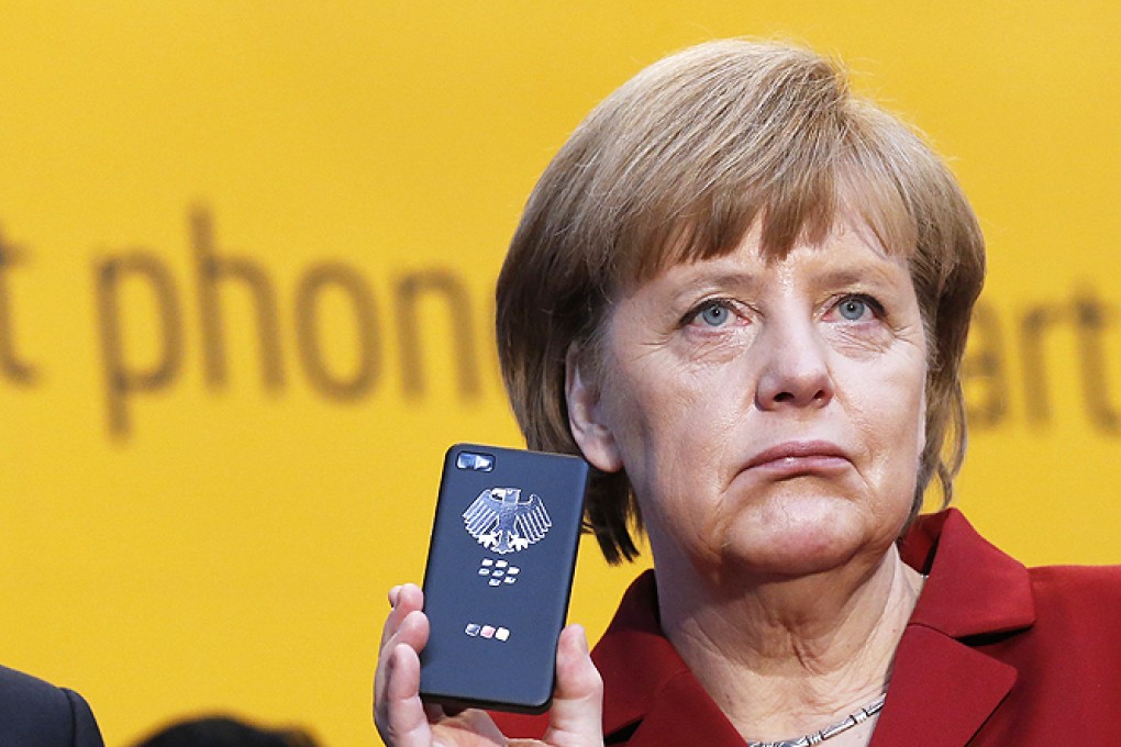 Germany has summoned the US ambassador to Germany to discuss information obtained by Berlin that the US may have monitored Chancellor Angela Merkel's mobile phone, a government spokesman said on Thursday. Photo: Reuters