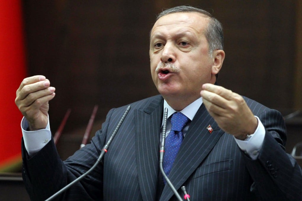 Turkey's Prime Minister Recep Tayyip Erdogan. Photo: AP
