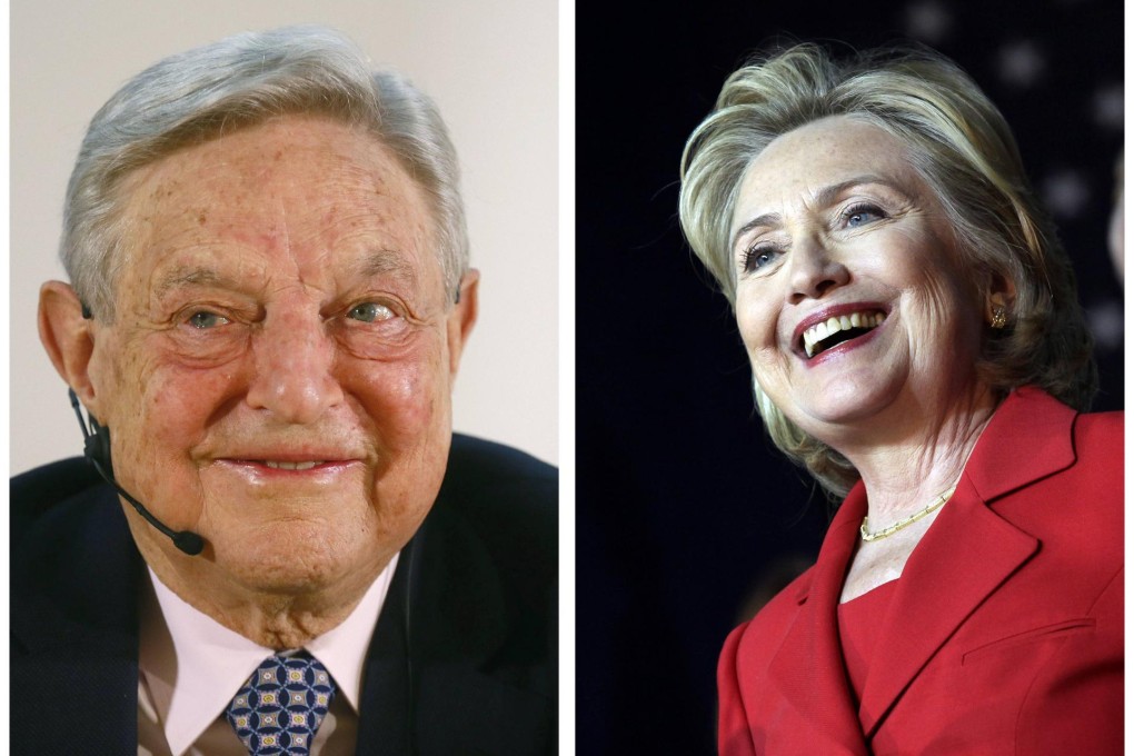 George Soros backs Hillary Clinton. Photo: Reuters
