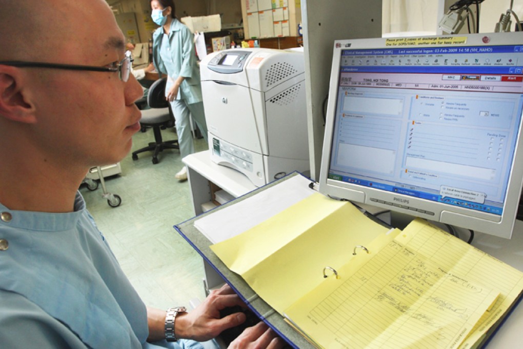 The Office of the Privacy Commissioner criticised the Hospital Authority for negligence in the monitoring of a waste-disposal contractor which failed to destroy patients' data securely. Photo: Dickson Lee