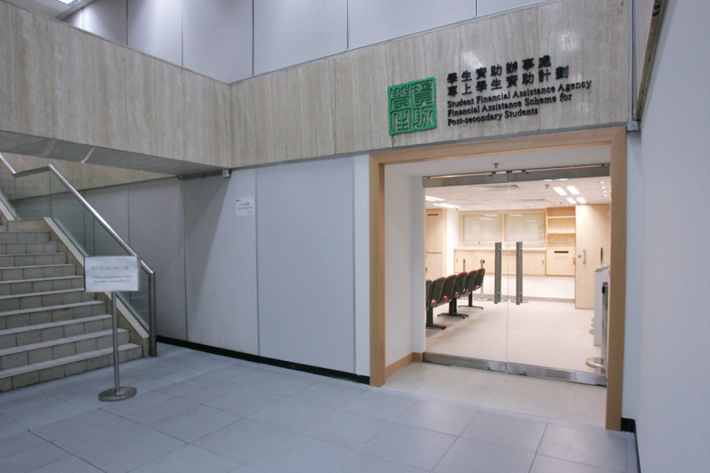 The Student Financial Assistance Agency offers four schemes to help students who are struggling. Photo: May Tse