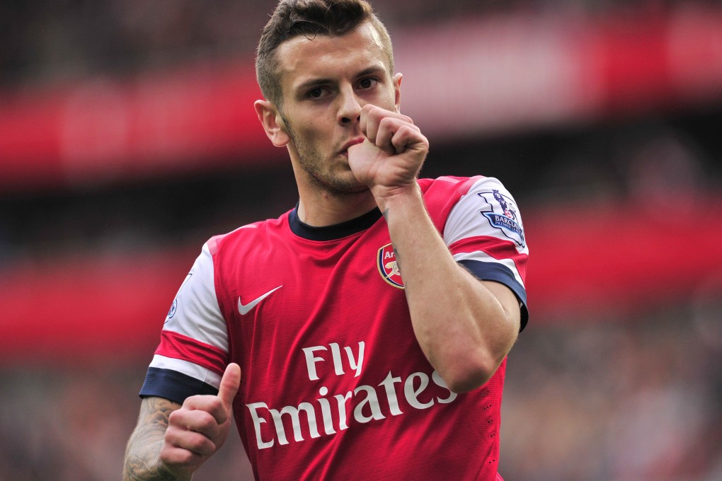 Jack Wilshere is confident Arsenal will still be top of the English Premier League after this weekend's matches. Photo: AFP