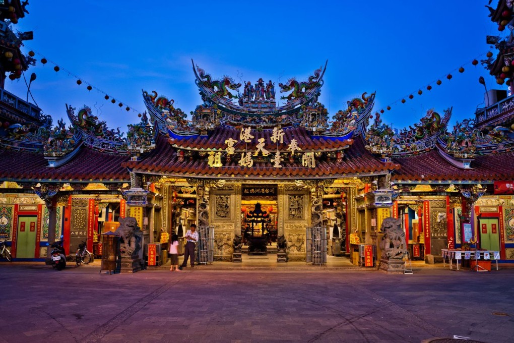 Religious sites, such as Fengtian Temple near Chiayi (above) and the Buddha Memorial Centre at Fo Guang Shan, have seen growing numbers of visitors. Photo: Rich Matheson