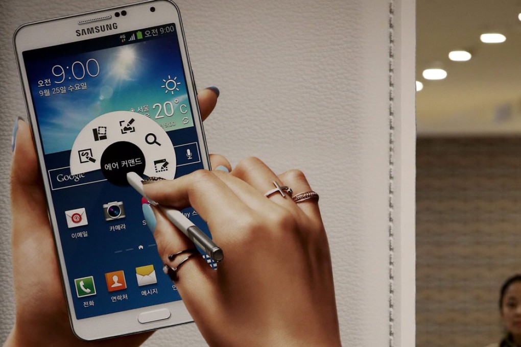 Samsung Electronics apologised to customers on Thursday after a broadcast on CCTV criticised the company's repair policies. Photo: EPA