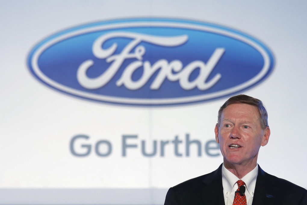 Ford Motor chief executive Alan Mulally