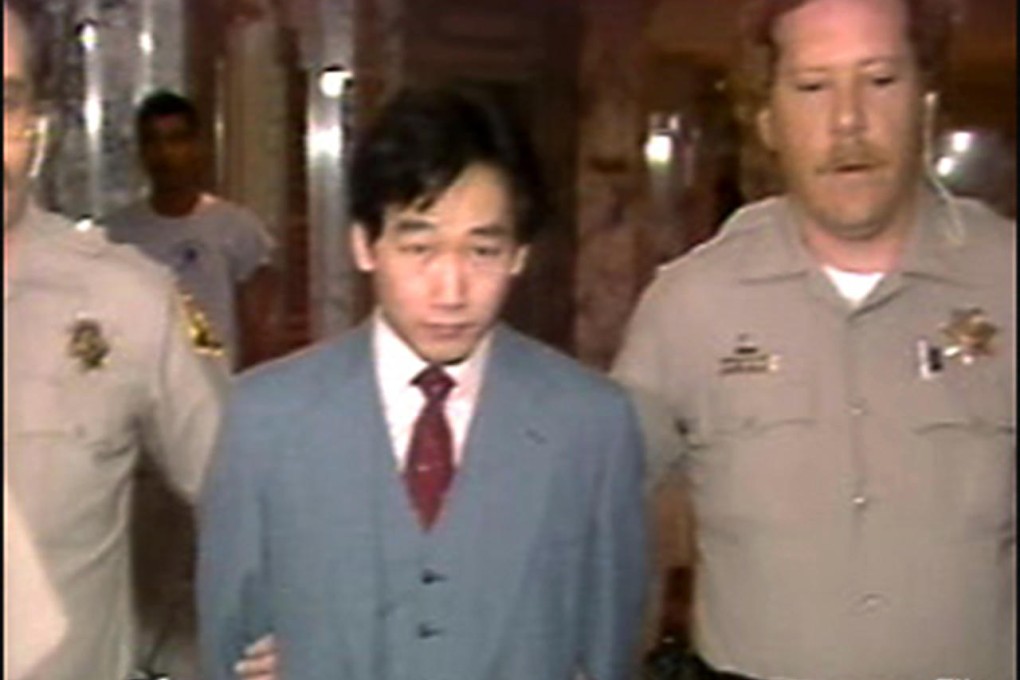 Tony Ng Wai-chiu is taken in by police for his role in the 1983 massacre in which 13 people were slain in a gambling den. Photo: SCMP