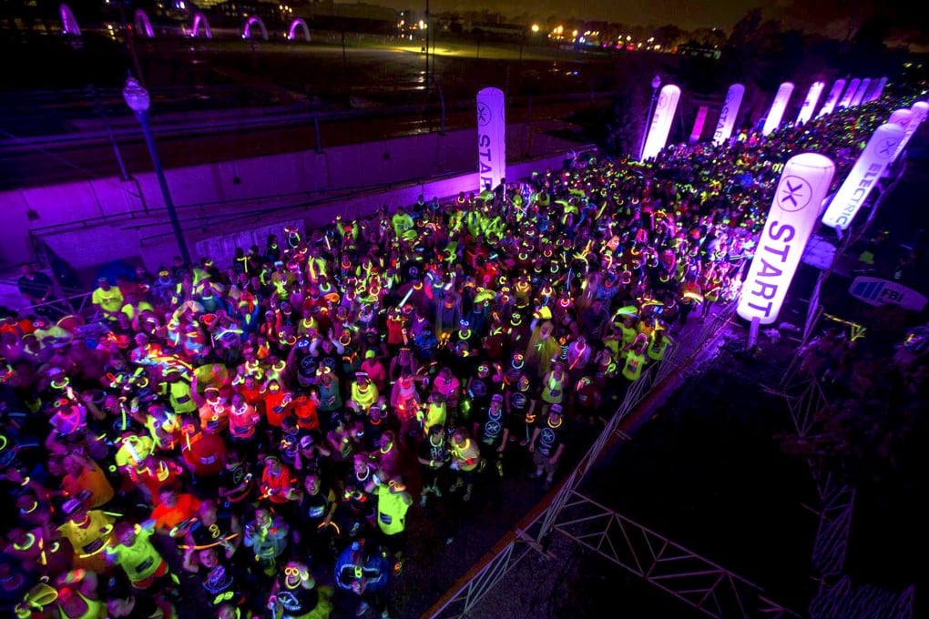An Electric Run in Indianapolis this month. A similar event planned for Hong Kong next year will feature a music and light show