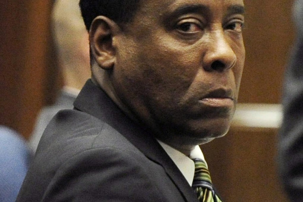 Conrad Murray at his 2011 court trial in Los Angeles. Photo: EPA