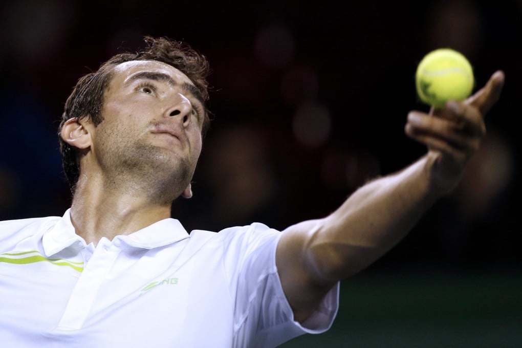 Marin Cilic is delighted to be competing again after a four-month suspension. Photo: EPA