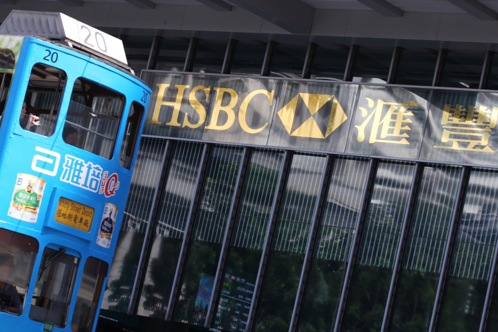General view of HSBC headquarters in Central. Photo: Nora Tam