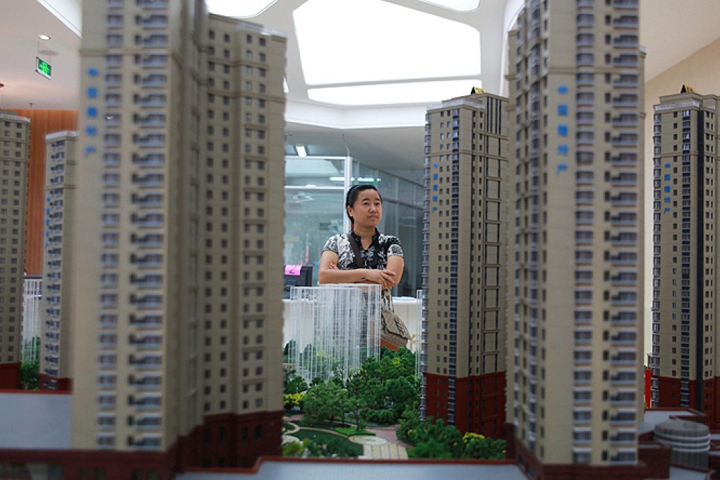 China plans to increase the supply of land for homes and spend more on affordable housing projects. Photo: EPA
