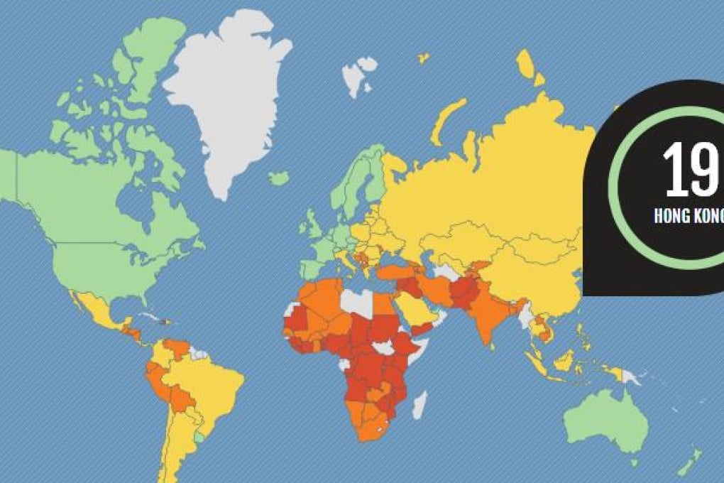 The Legatum Prosperity Index ranks regions in the areas of economics, entrepreneurship, governance, education, health, safety, personal freedom and social capital. Photo: SCMP Pictures