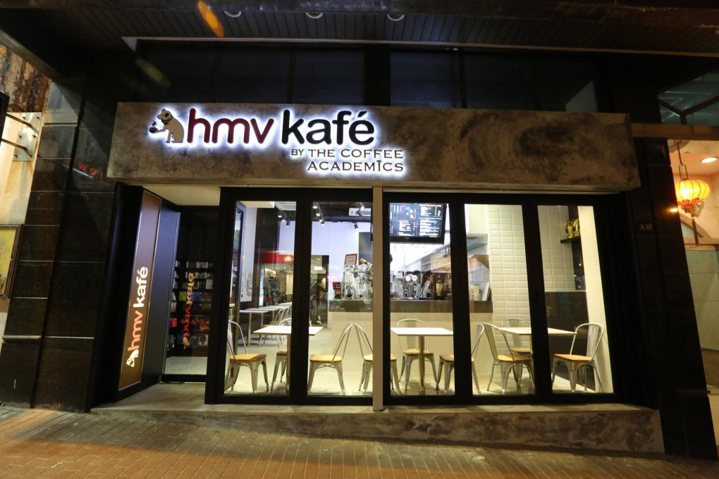 The hmv kafé franchise is hoping to strike a chord with musically inclined coffee drinkers.