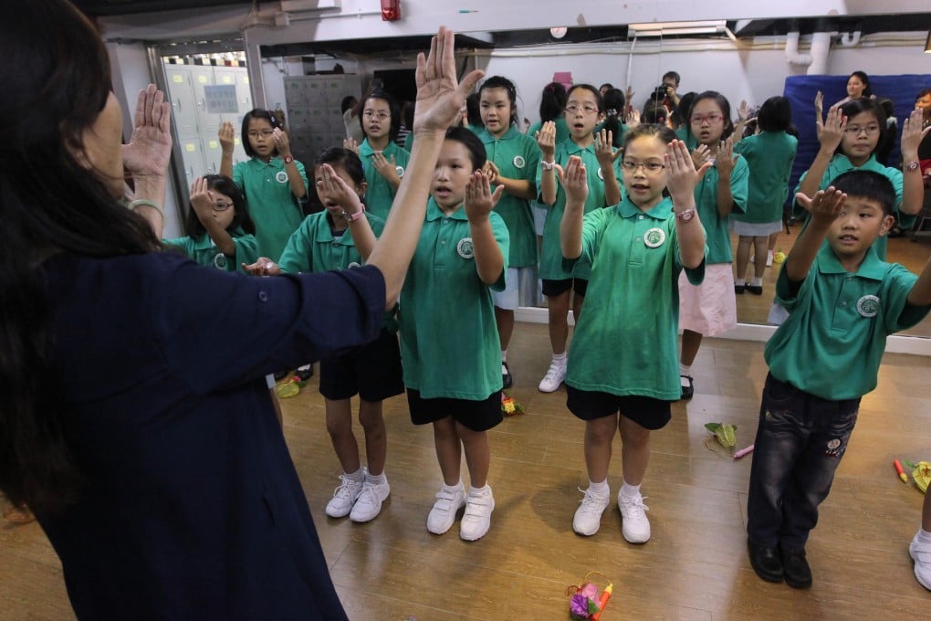 The deaf children's choir, at the Hong Kong Association of the Deaf centre in Choi Hung Estate. Photos: Edward Wong; James Whittle