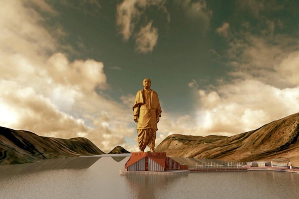 An artist's impression of Sardar Patel's statue. Photo: Reuters