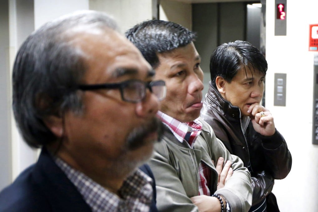 Family members of Phillipine doctor Rizalina Bunyi. Photo: Reuters