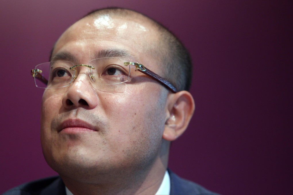 Greenland Hong Kong chairman and chief executive Chen Jun says asset injections will bring long-term benefits. Photo: Jonathan Wong