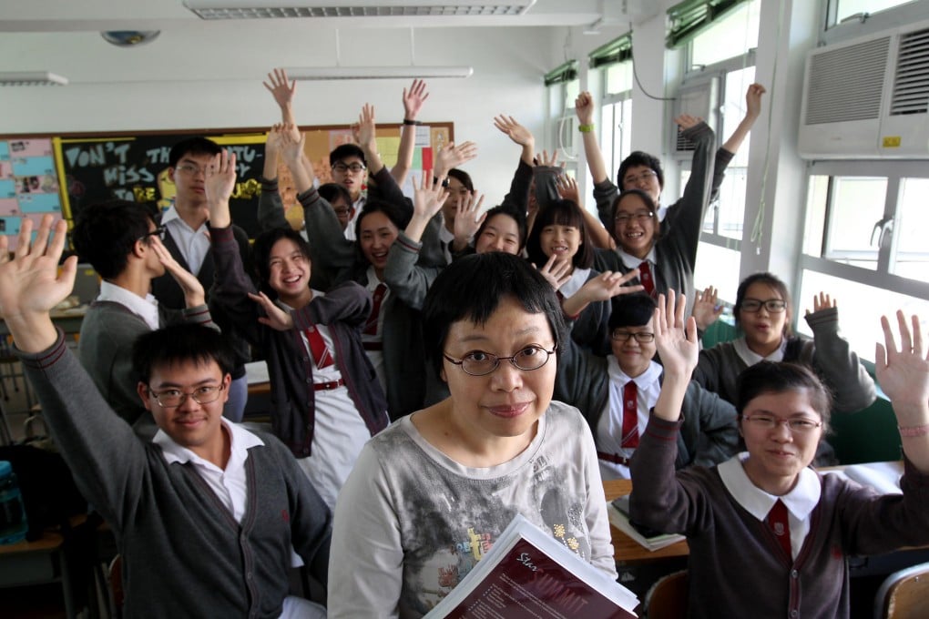 Maria Ng Mui-yee is helping students at Carmel Secondary School adjust to the school-based assessment system. Photo: Dickson Lee