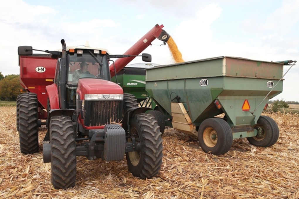 All export sales of US grain must ordinarily be reported to the government weekly - daily in the case of large deals. Photo: AFP