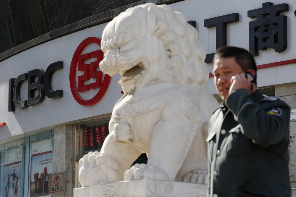 Industrial and Commercial Bank of China is among the banks with the largest increase in non-performing loans in at least three years. Photo: Reuters