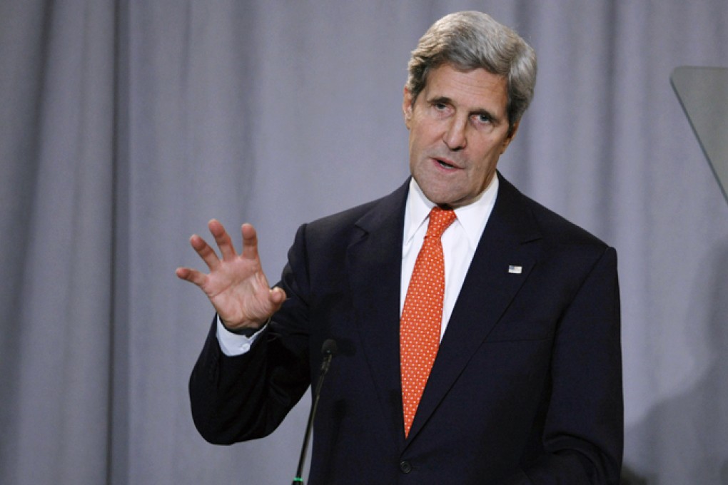 US Secretary of State John Kerry. Photo: Xinhua