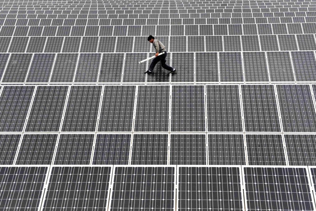 The global photovoltaic industry may install as much as 42.7 GW of panels this year, 40 per cent more than in 2012, according to New Energy Finance. Photo: Reuters