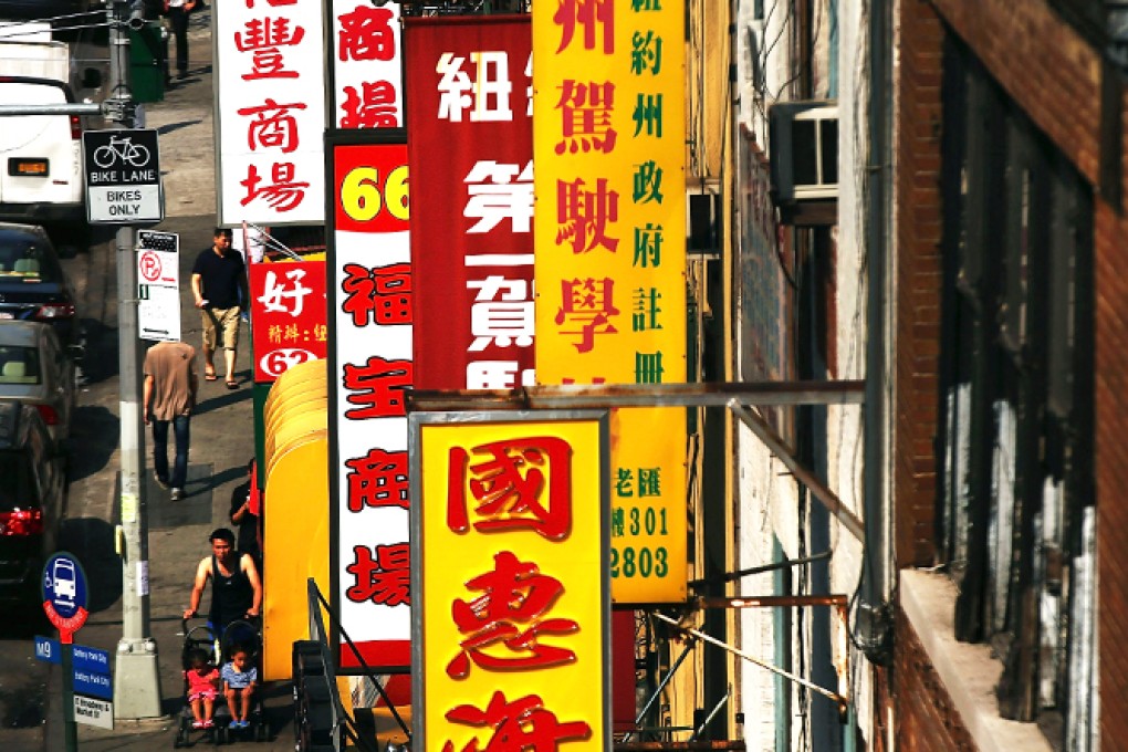 The Chinatown in New York City. Photo: AFP