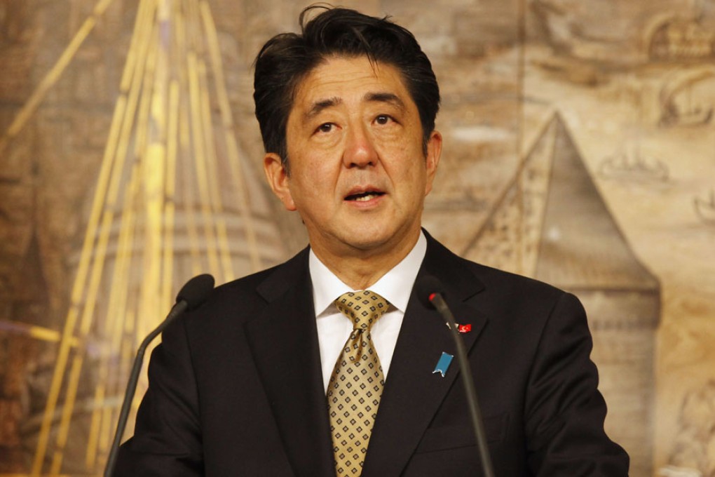 Japanese Prime Minister Shinzo Abe