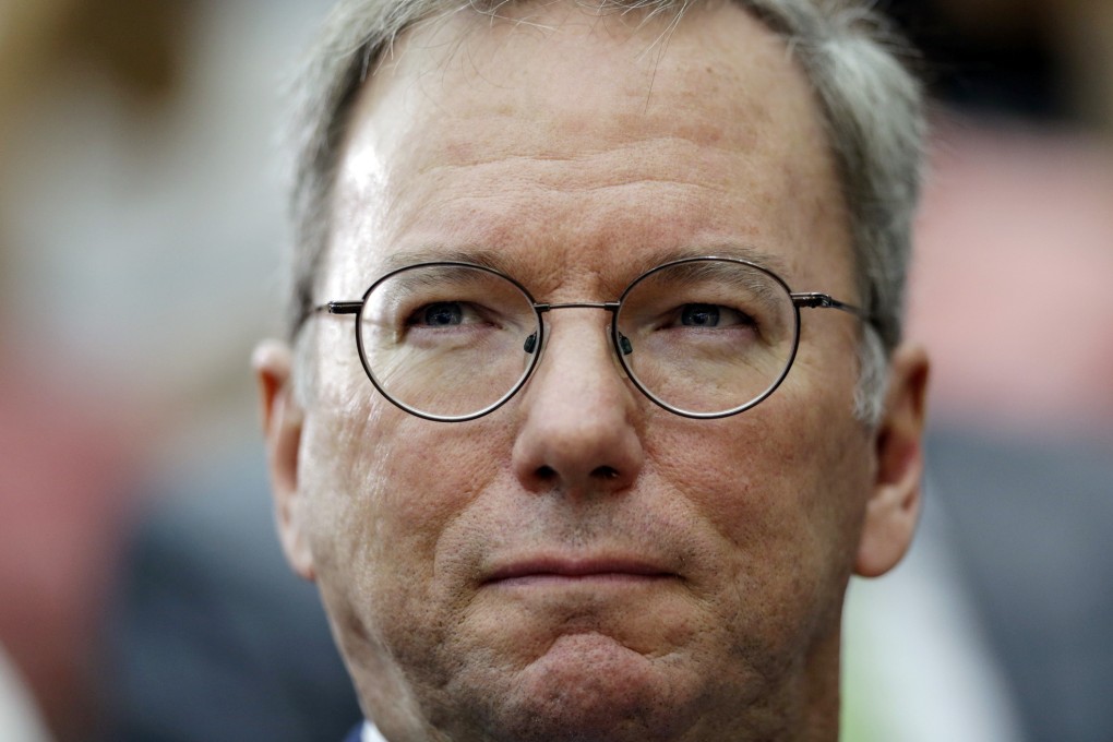 Google executive chairman Eric Schmidt. Photo: AP