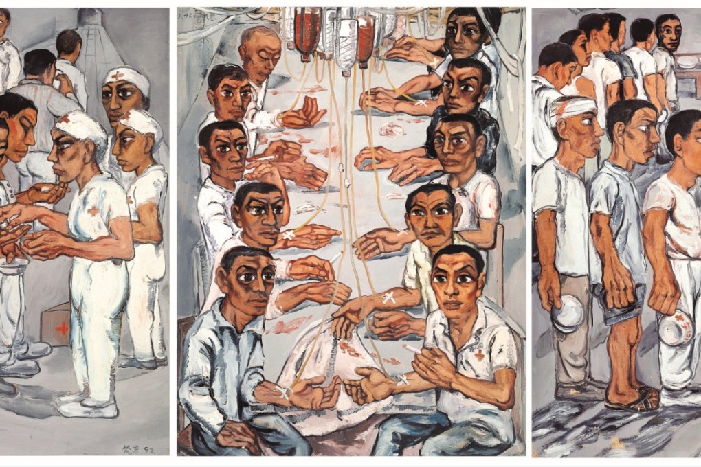 The sale of Zeng Fanzhi's Hospital Triptych No 3 will be closely watched on November 23