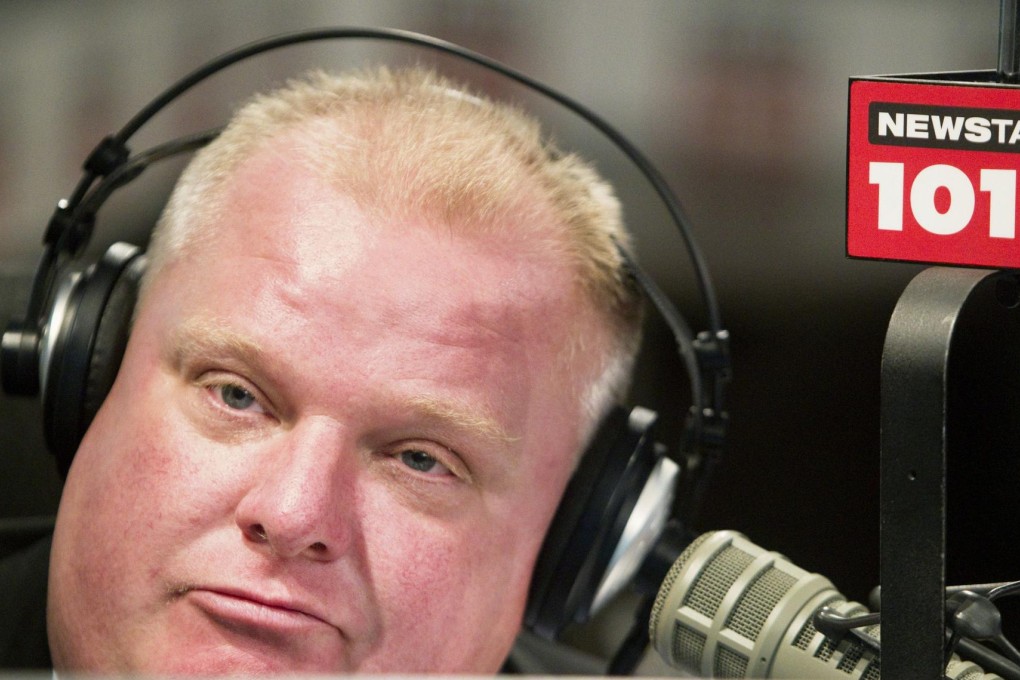 Toronto's embattled mayor, Rob Ford
