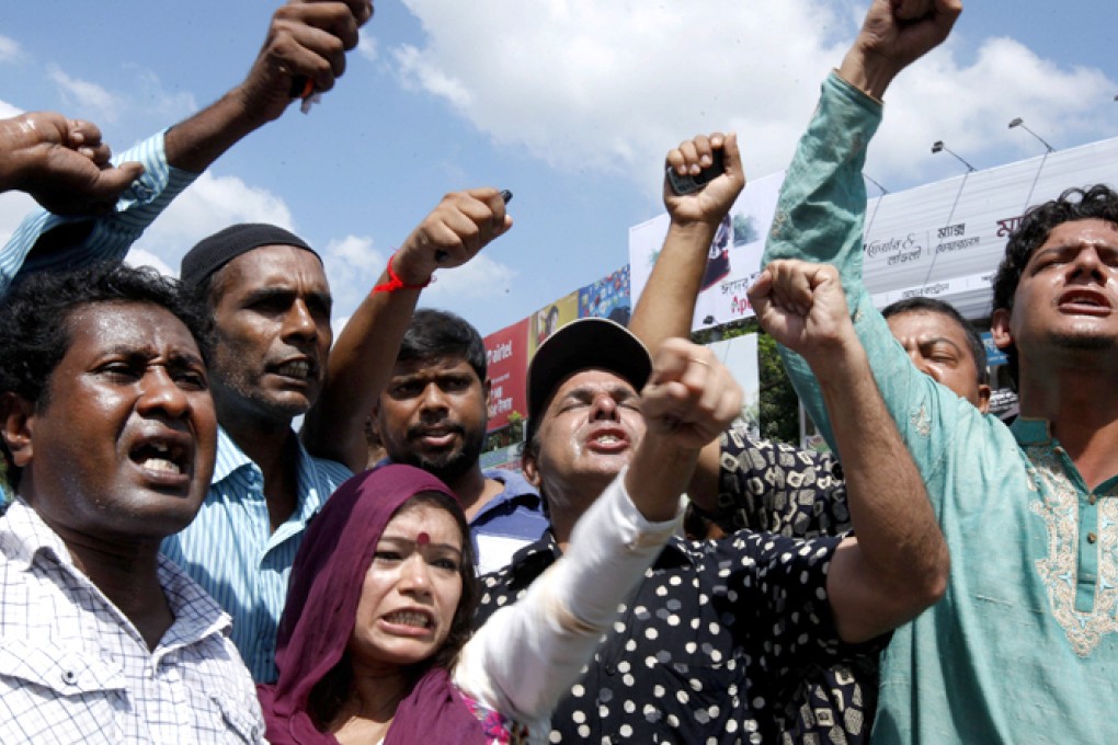 Previous rulings of the war crimes tribunal has sparked protests. Photo: EPA