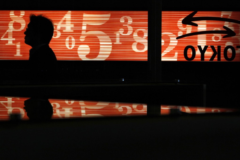 Japan's Topix index is the best performer among 24 developed markets this year but trailed other bourses last month. Photo: Reuters