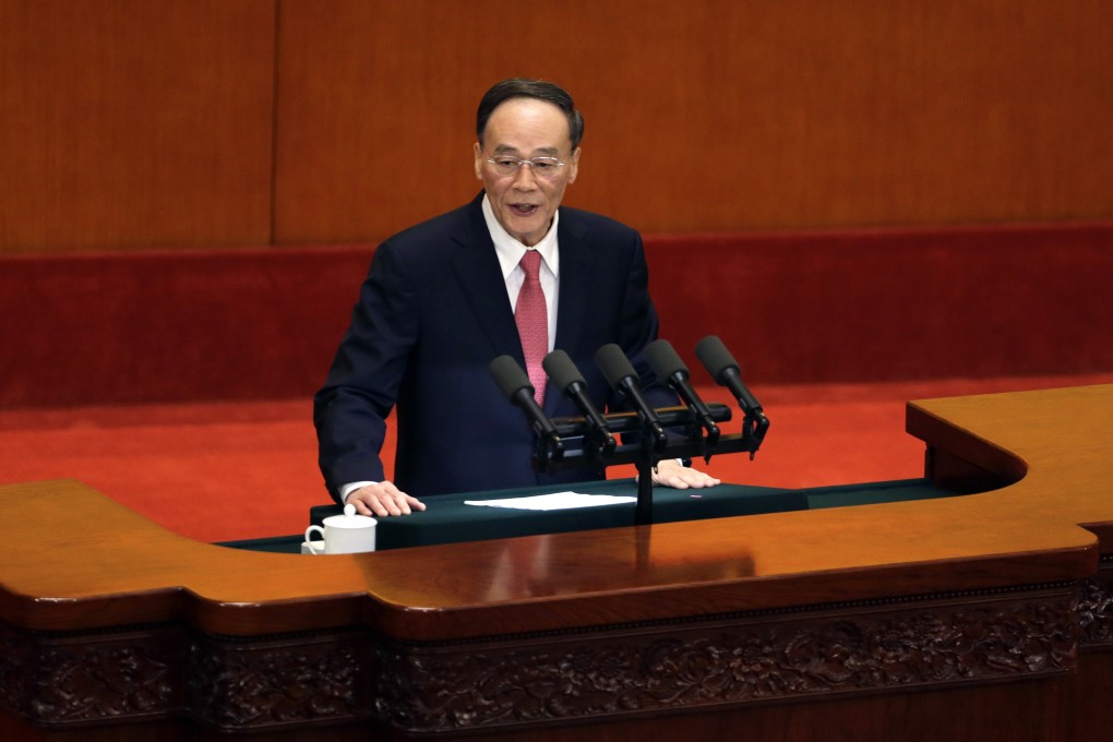 Central Commission for Discipline Inspection Secretary Wang Qishan. Photo: Reuters