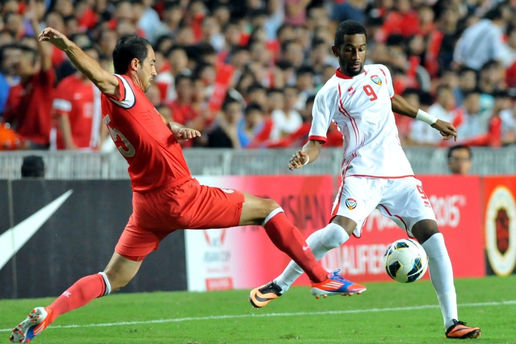 Andy Naegelein (left) is now looking for a long-term deal. Photo: Xinhua