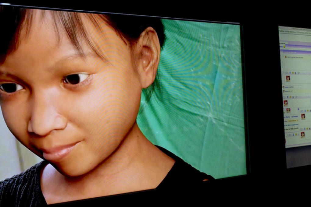 "Sweetie", a virtual Filipina girl. Photo: AP